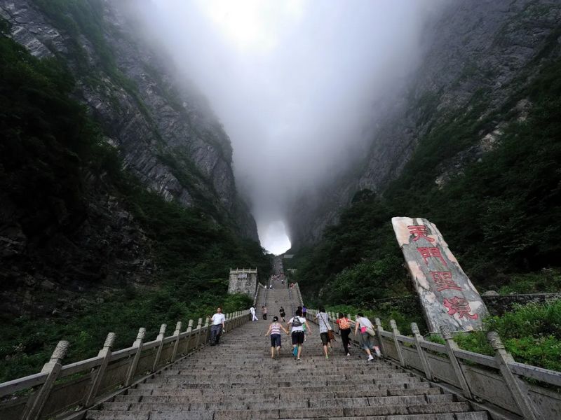 Cổng trời Thiên Môn Sơn, nơi đất trời giao thoa tuyệt đẹp 8