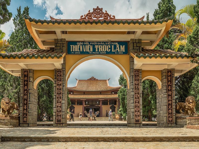 Top 10 thiền viện Trúc Lâm nổi tiếng và đẹp nhất Việt Nam 4