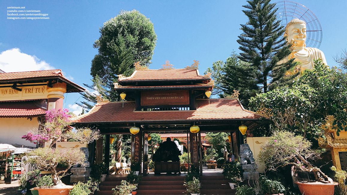 Thiền Viện Vạn Hạnh – Ngôi chùa nổi tiếng với tượng Phật lớn nhất tại Đà Lạt 3