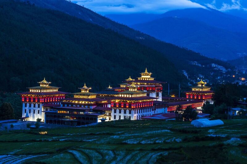 Review Thimphu thủ đô Bhutan bình yên không có đèn giao thông 2