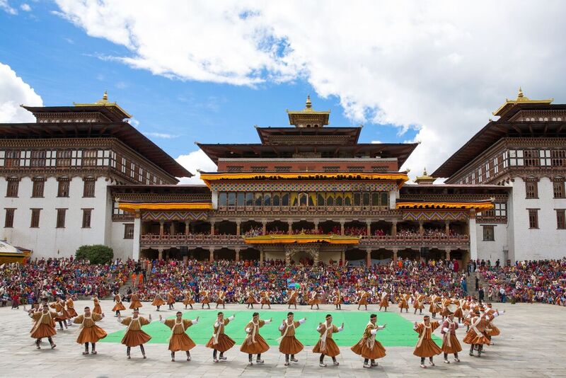 Review Thimphu thủ đô Bhutan bình yên không có đèn giao thông 3