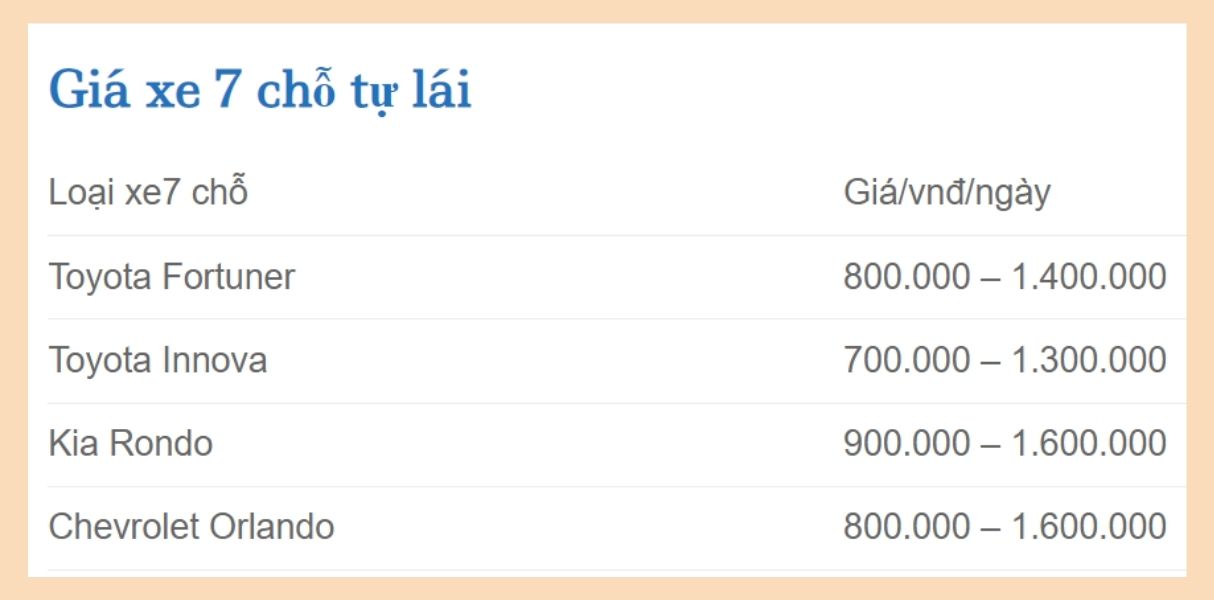 Thuê ô tô tự lái ở Yên Bái tha hồ vi vu mọi nẻo đường 3