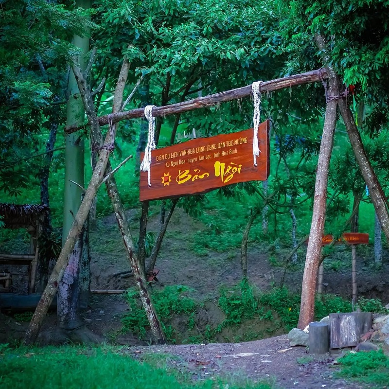 Tắm hồ Thung Nai Hòa Bình, thăm bản làng đậm văn hóa dân tộc 8
