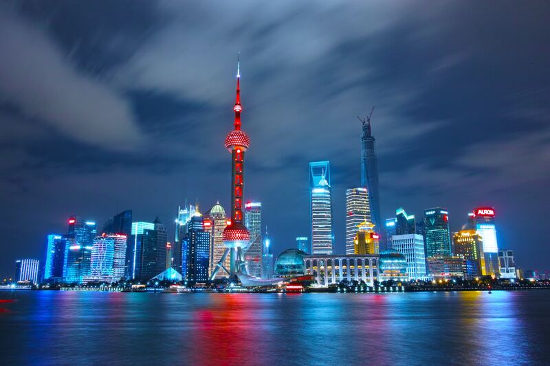 Du lịch Thượng Hải, viên Minh Châu phương Đông lấp lánh ánh đèn 2
