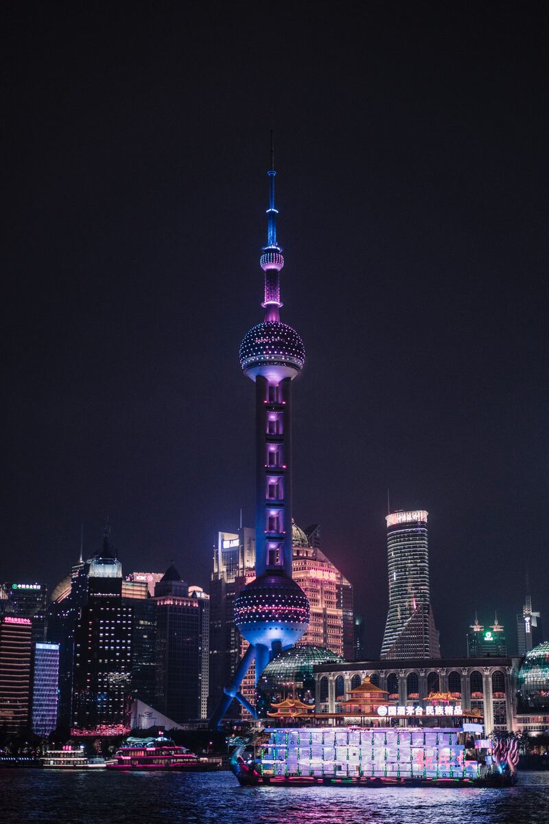 Du lịch Thượng Hải, viên Minh Châu phương Đông lấp lánh ánh đèn 15