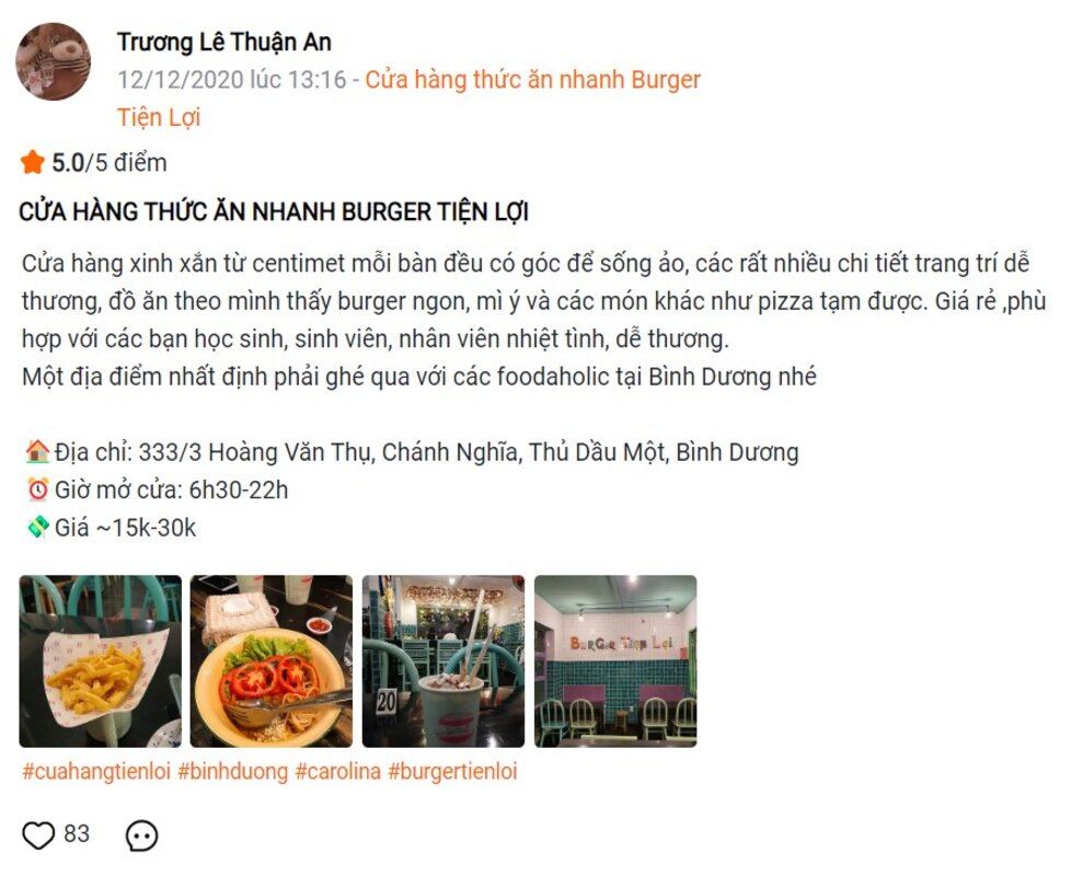 Thưởng thức Burger Tiện Lợi Bình Dương, hương vị hấp dẫn đến từ phương Tây 9