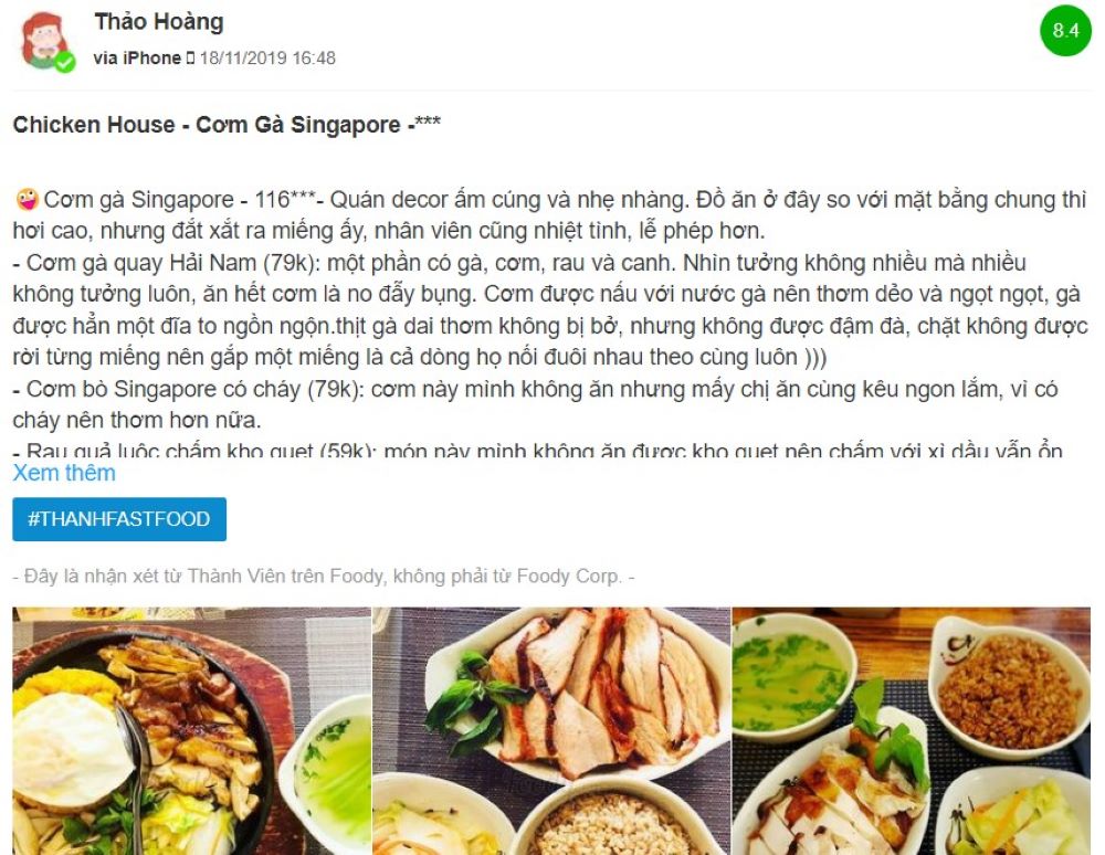 Thưởng thức đại tiệc thịnh soạn tại Nhà hàng Cơm gà Singapore 24