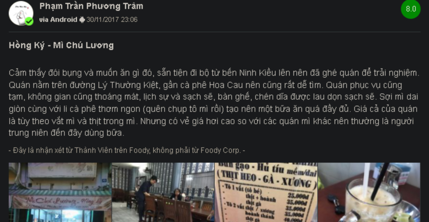 Thưởng thức mì Chú Lường Cần Thơ truyền thống hơn 50 năm 5