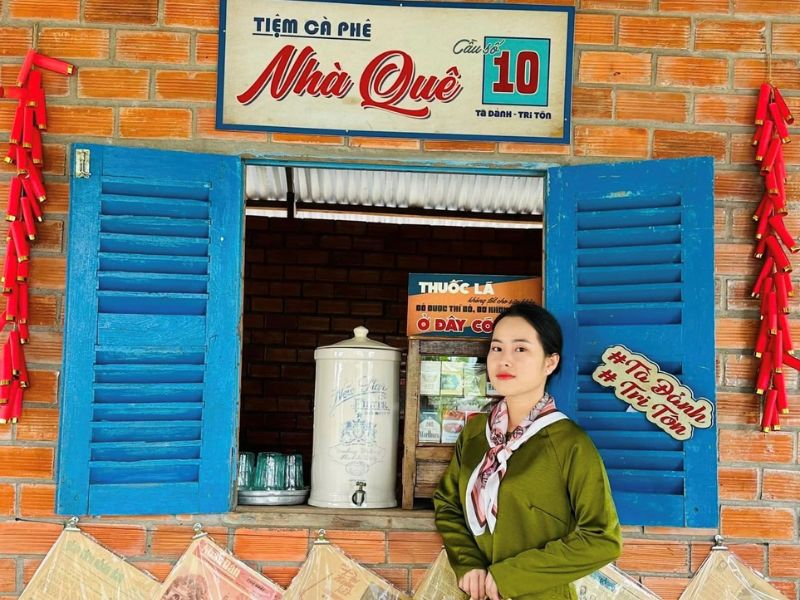 Tiệm cà phê Nhà Quê: Hơi thở bình yên giữa cánh đồng An Giang 2