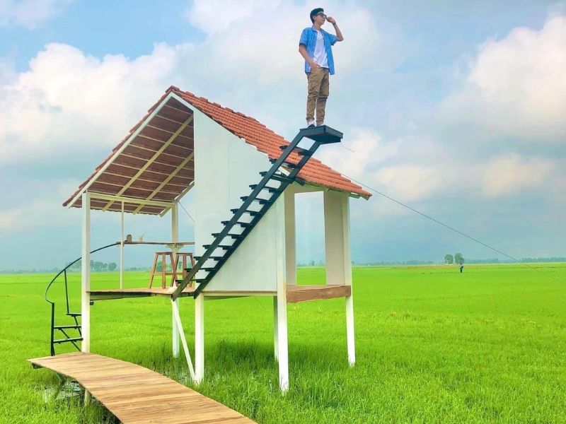 Tiệm cà phê Nhà Quê: Hơi thở bình yên giữa cánh đồng An Giang 8