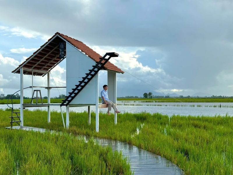 Tiệm cà phê Nhà Quê: Hơi thở bình yên giữa cánh đồng An Giang 3