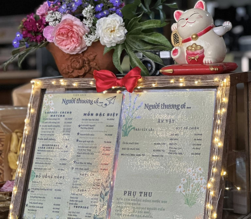 Tiệm cafe Người Thương Ơi giữa lòng Đà Lạt có gì đặc biệt? 5