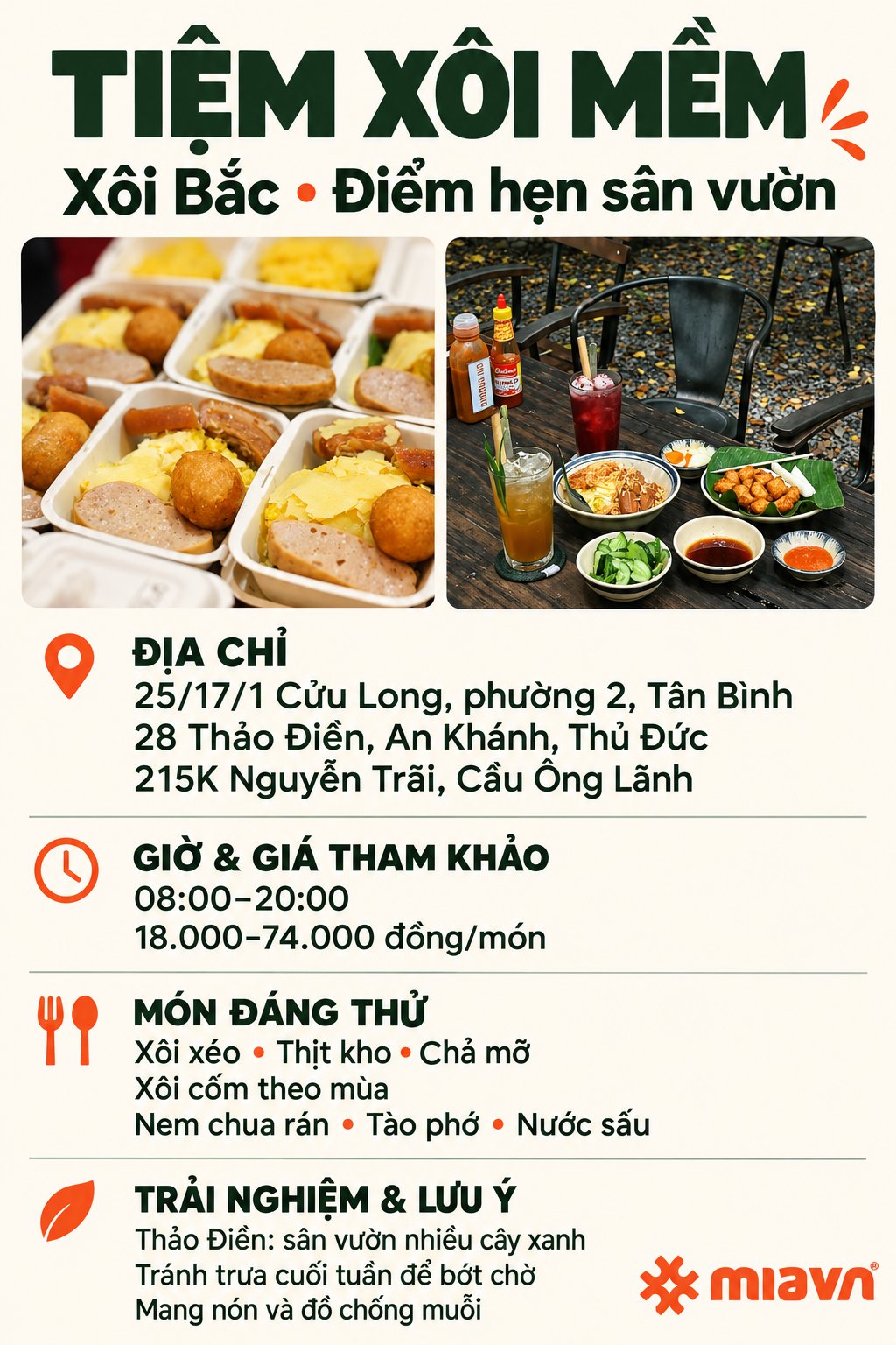 Tiệm xôi Mềm gây sốt bởi không gian và món ăn Bắc chuẩn vị 2