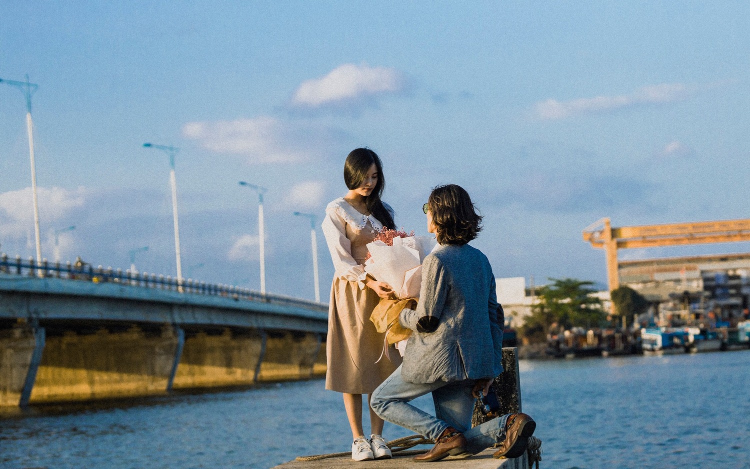Tìm phút bình yên, lãng mạn qua ống kính anh chàng Kỳ Sang tại cầu Bình Tân Nha Trang 11