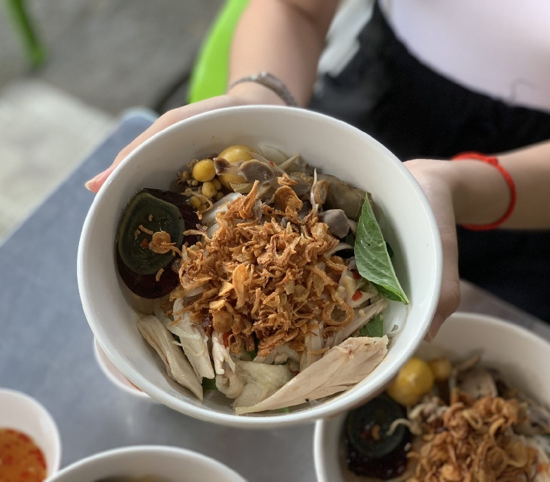 Top 8 quán bánh ướt lòng gà Đà Lạt ngon, đông khách nhất