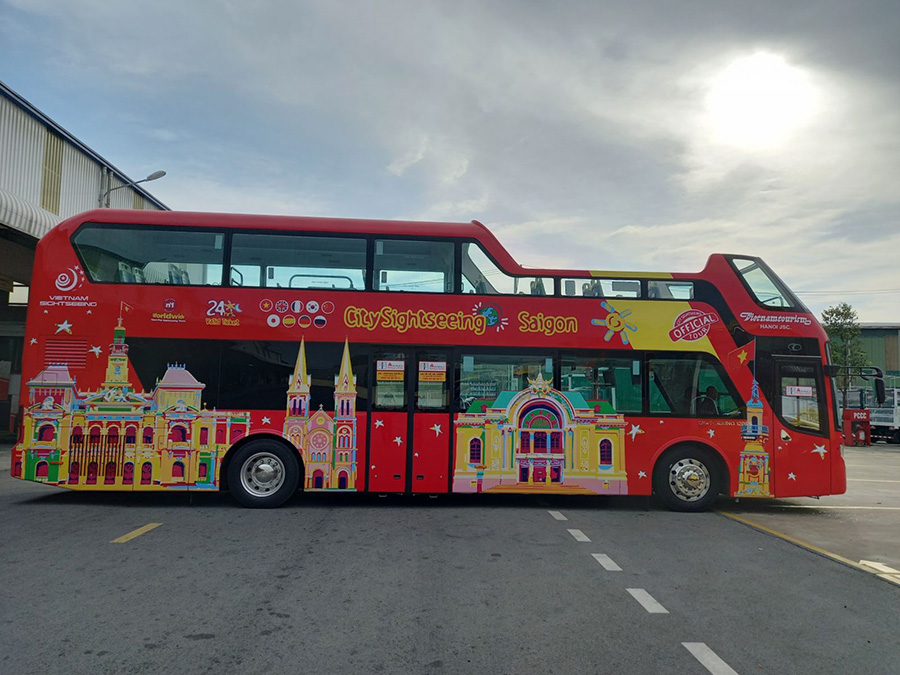 Trải nghiệm xe bus 2 tầng miễn phí ở Nha Trang cực thú vị 3
