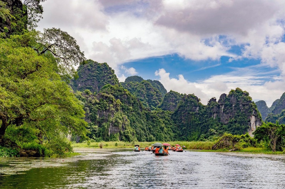 Tràng An mùa thu uyển chuyển biến đổi sang sắc thái thanh bình 2