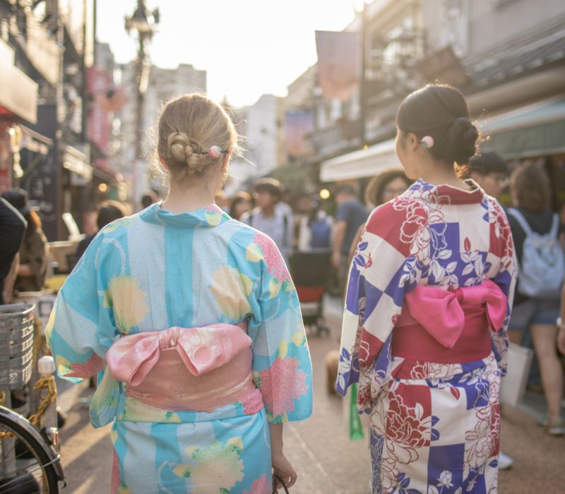 Yukata trang phục truyền thống trong những ngày lễ hội Nhật Bản