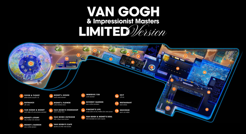Review tham quan Triển lãm Van Gogh & Monet tại Gigamall 4