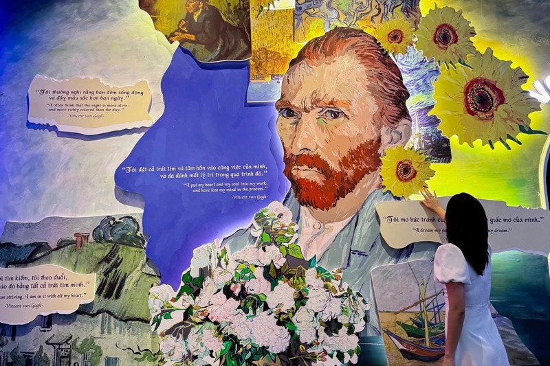 Review tham quan Triển lãm Van Gogh & Monet tại Gigamall 17