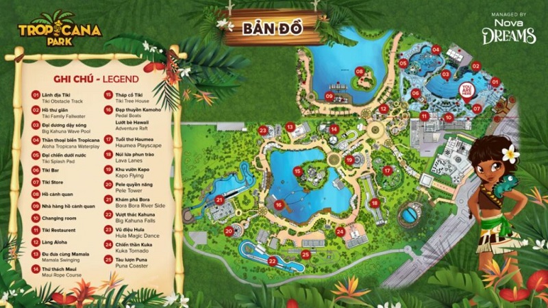 Phá đảo Tropicana Park, thiên đường nhiệt đới tại Hồ Tràm Vũng Tàu 4