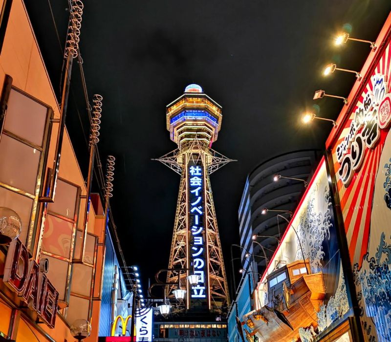 Tháp Tsutenkaku: Công trình quan trọng trong lịch sử Osaka 5