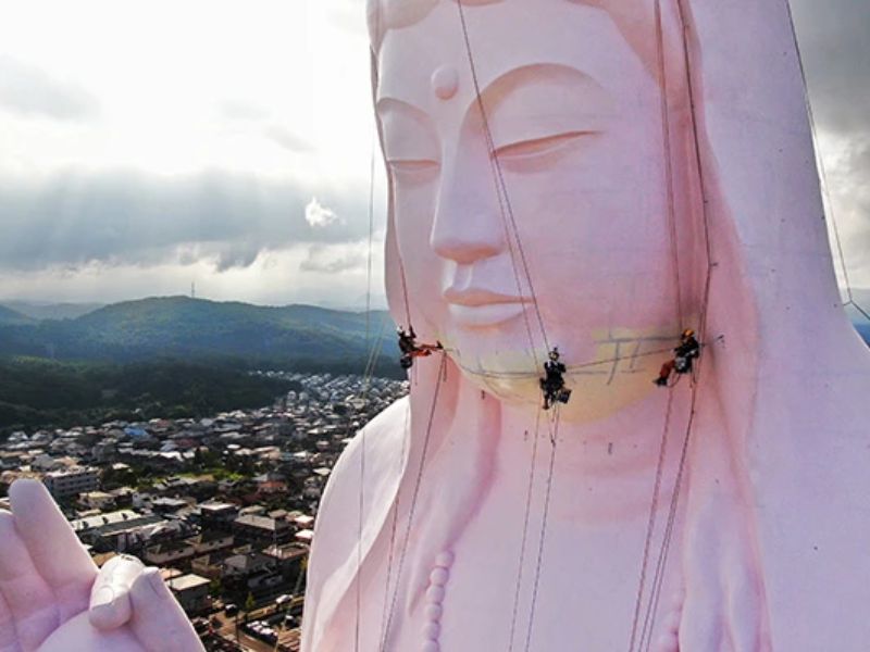 Khám phá tượng phật Sendai Daikannon cao 100 mét, uy nghiêm giữa đất trời 4