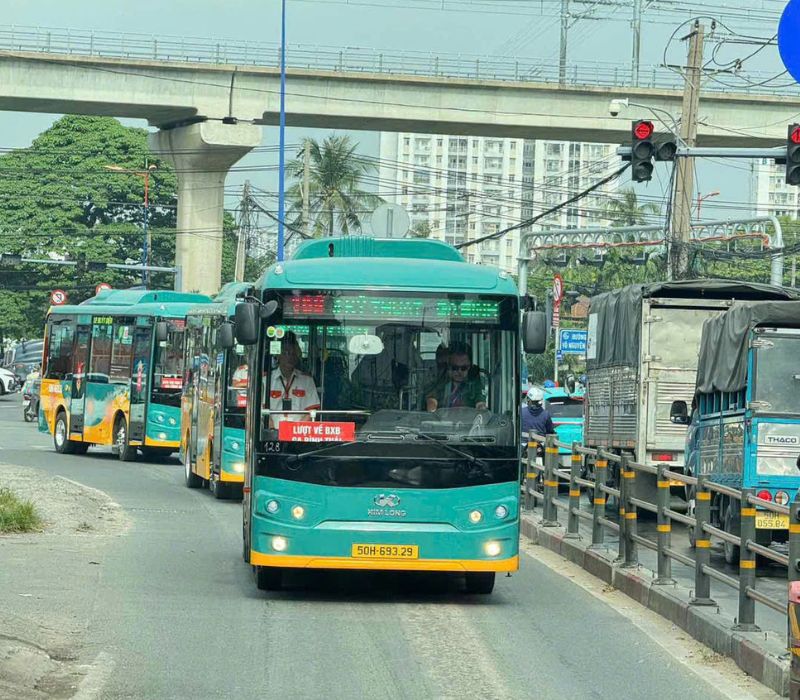 Hướng dẫn lộ trình các tuyến xe buýt kết nối 14 nhà ga Metro số 1 5