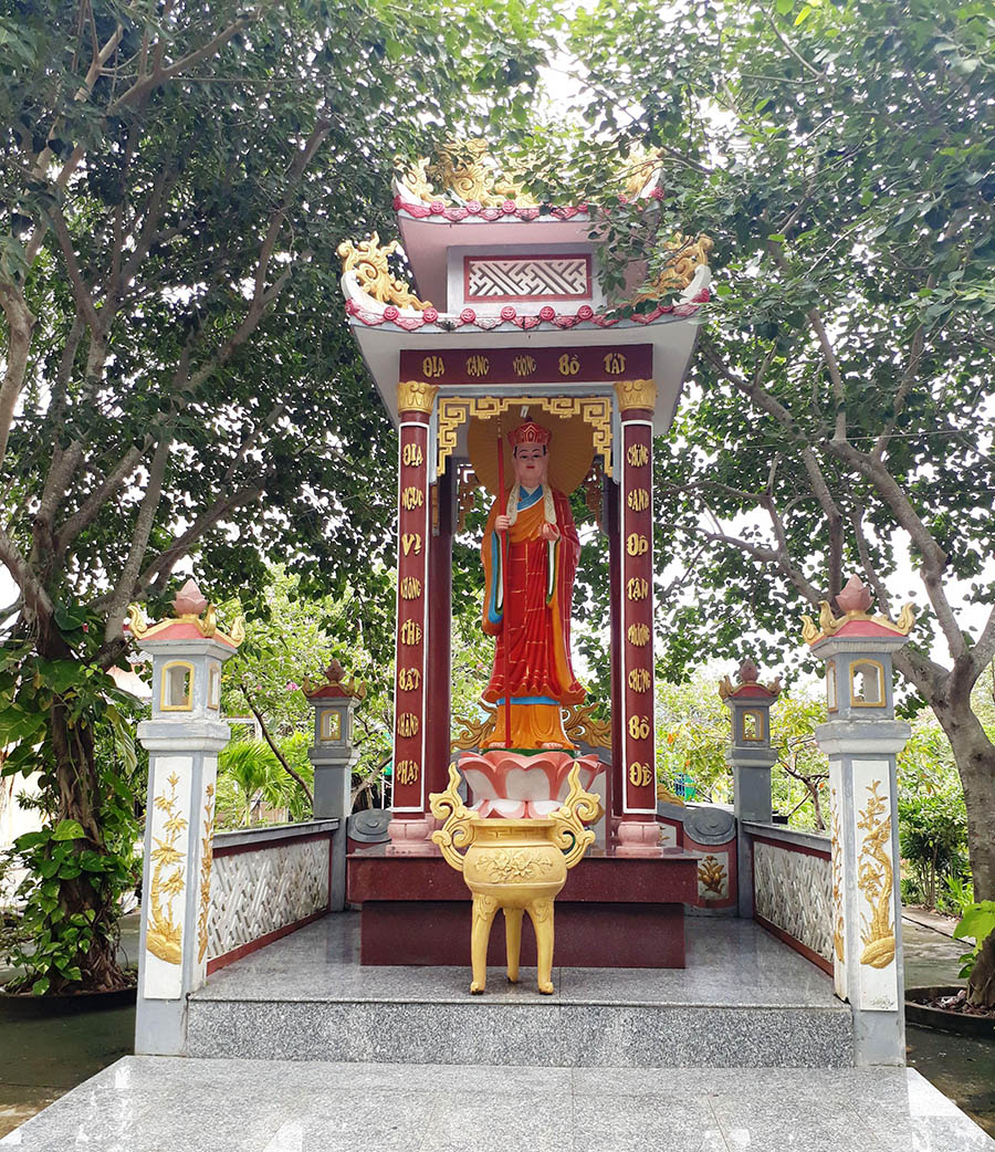 Vãn cảnh chùa Kim Sơn Cà Mau, nơi tu tập an yên vùng Đất Mũi 7