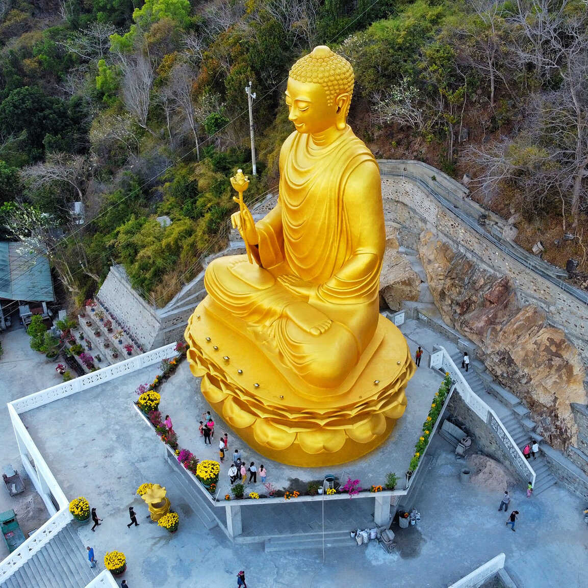 Vãn cảnh Thiền Viện Chơn Không Vũng Tàu – Nơi sở hữu bức tượng Phật bằng vàng khổng lồ 6