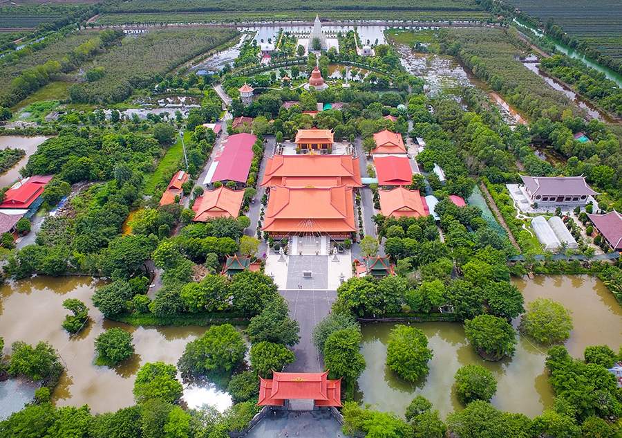 Vãn cảnh Thiền viện Trúc Lâm Chánh Giác, ngôi chùa lớn nhất Tiền Giang 2
