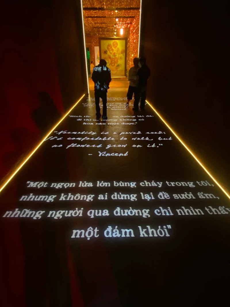 Đến Van Gogh Timeless trải nghiệm nghệ thuật đa giác quan 7