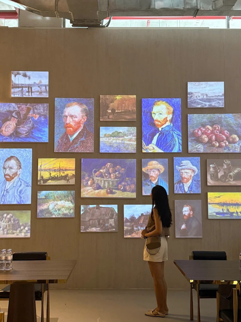 Đến Van Gogh Timeless trải nghiệm nghệ thuật đa giác quan 8