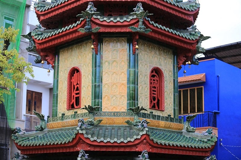 Chùa Viên Giác với ngôi tháp làm bằng gốm sứ cao nhất Việt Nam 9