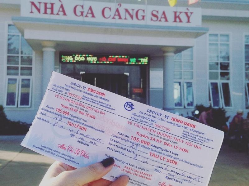 Vé tàu Lý Sơn: Giá vé, lịch tàu và cách đặt vé mới nhất 2