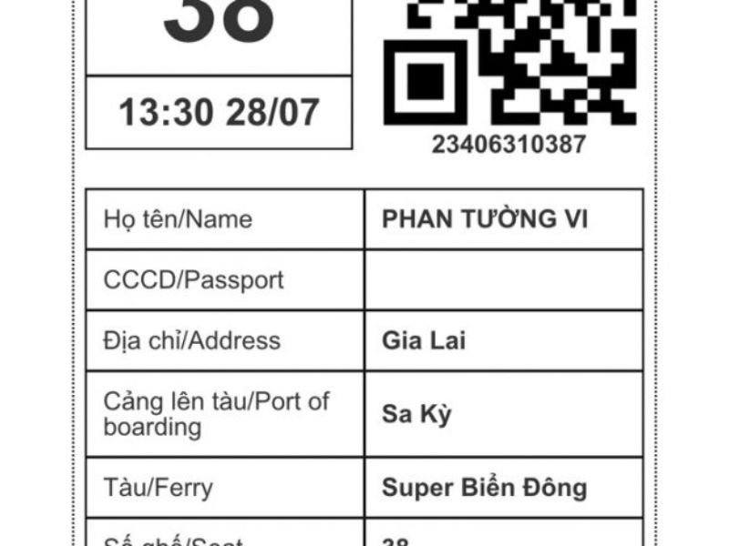 Vé tàu Lý Sơn: Giá vé, lịch tàu và cách đặt vé mới nhất 4