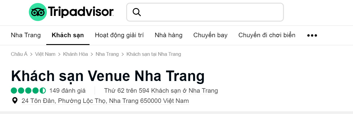 Venue Hotel Nha Trang lọt top 62 KS 3 sao xịn xò nhất thành phố 14