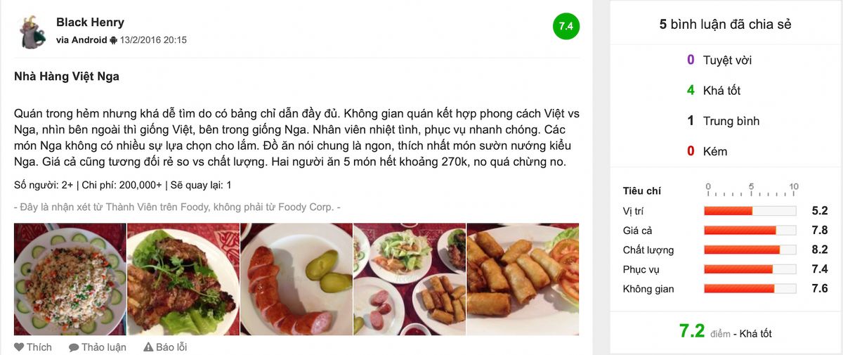 Viet Nga Restaurant Vung Tau – Ẩm thực nước Nga tại Vũng Tàu có gì đặc biệt? 10