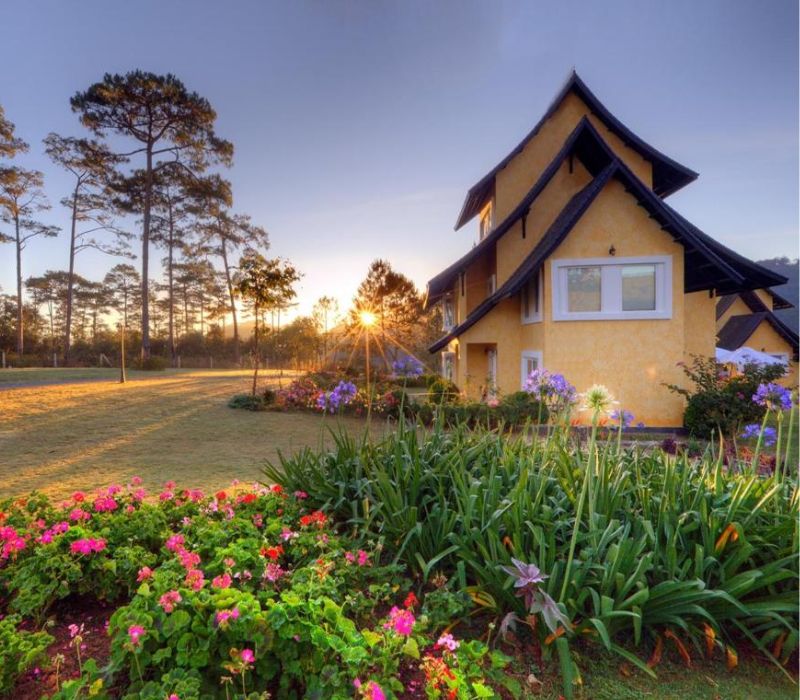 Top 10 villa Đà Lạt đẹp, sang trọng, view đồi thông xịn sò 6