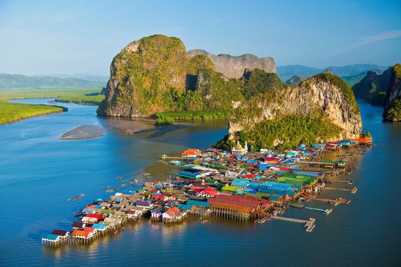 Vịnh Phang Nga nơi biển cả hòa quyện với bầu trời Thái Lan 11