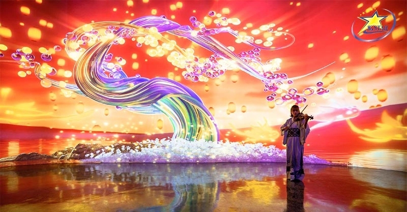 Vườn Ánh Sáng Lumiere: Nghệ thuật ánh sáng giữa lòng phố núi 12