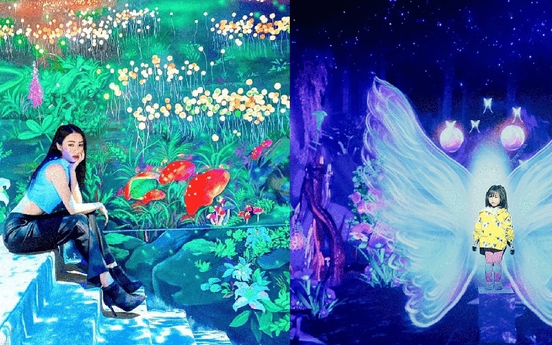 Vườn Ánh Sáng Lumiere: Nghệ thuật ánh sáng giữa lòng phố núi 3