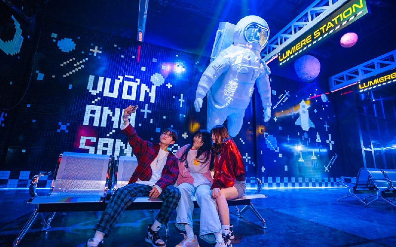 Vườn Ánh Sáng Lumiere: Nghệ thuật ánh sáng giữa lòng phố núi 10