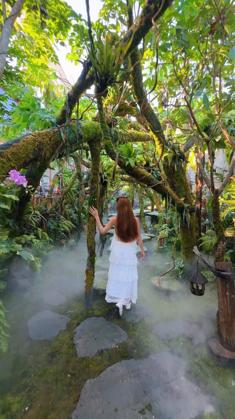 Vườn Thiên Giới, tiệm cà phê gây bão Sài Gòn với thác nước 6.5m 5