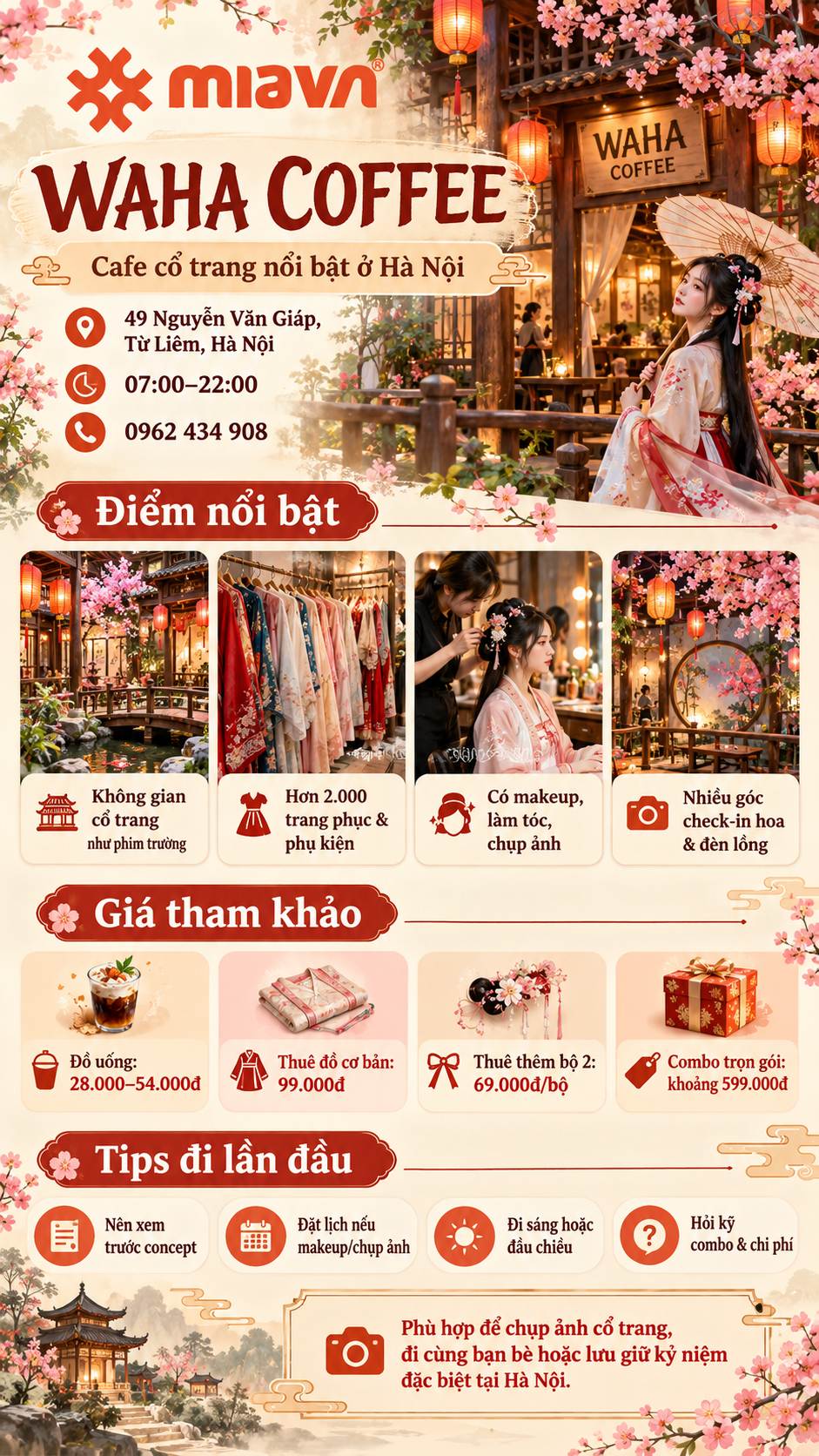 Ghé Waha Coffee, chụp ảnh cổ trang đẹp như bước ra từ phim 2