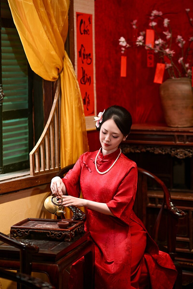 Top 12 quán cafe trang trí Tết đẹp tại Hà Nội 2026 6