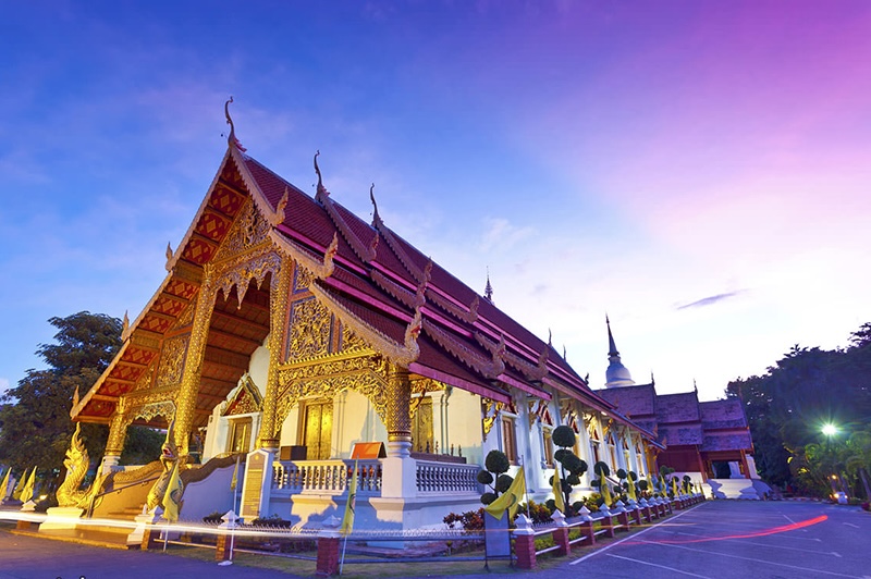 Wat Phra Singh với kiến trúc Lanna tại Chiang Mai 4