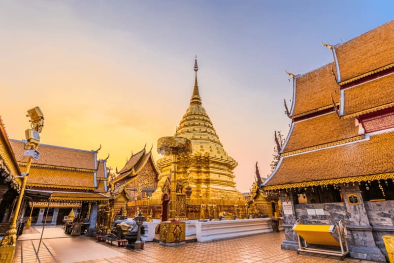 Linh thiêng cổ tự Wat Phrathat Doi Suthep, nơi lưu giữ xá lợi Đức Phật 4