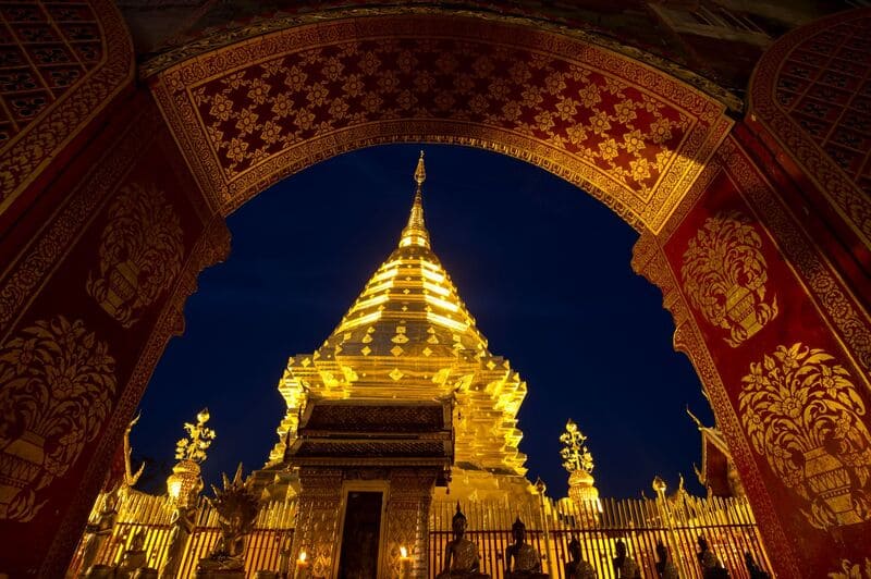 Linh thiêng cổ tự Wat Phrathat Doi Suthep, nơi lưu giữ xá lợi Đức Phật 5