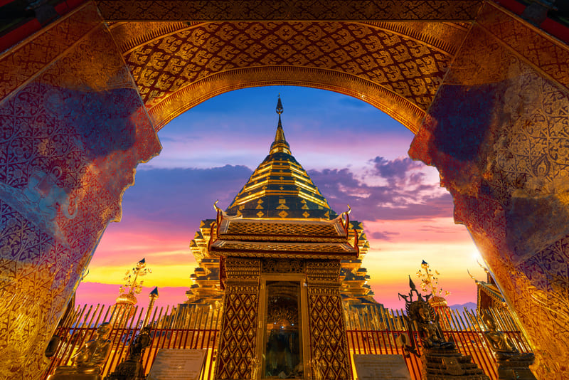 Linh thiêng cổ tự Wat Phrathat Doi Suthep, nơi lưu giữ xá lợi Đức Phật 6